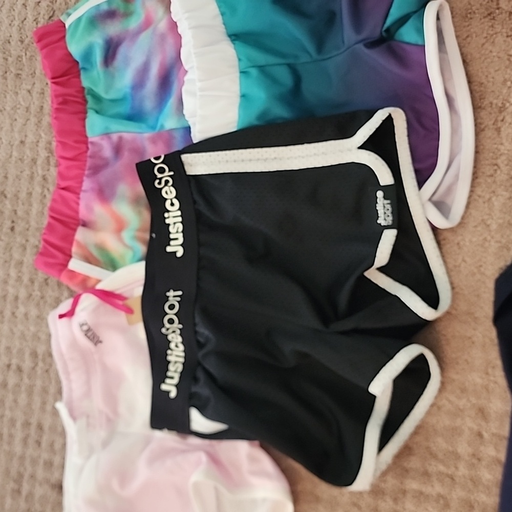 4 pairs Girls shorts size 8